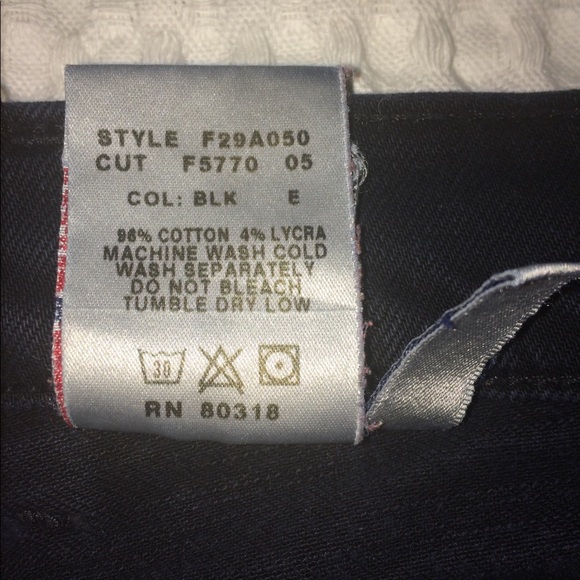 Lucky Brand mid rise flare dark jeans, size 10 - Picture 7 of 7